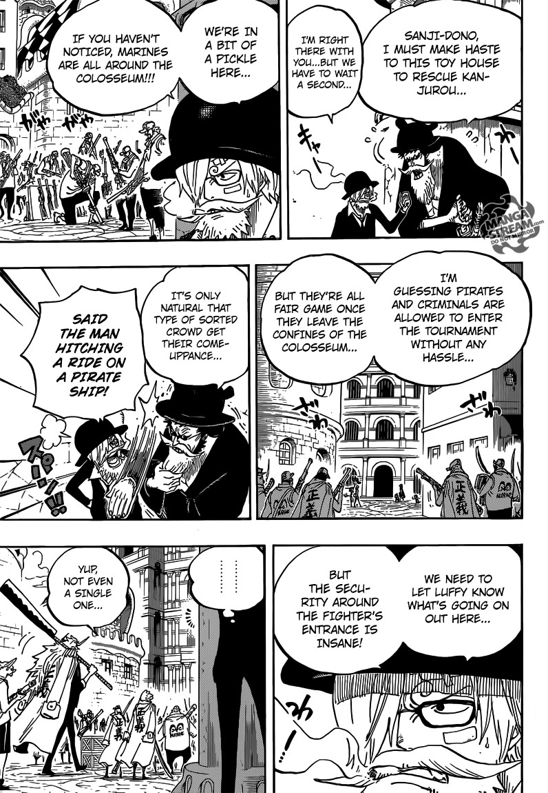 One Piece chapter 717 page 8