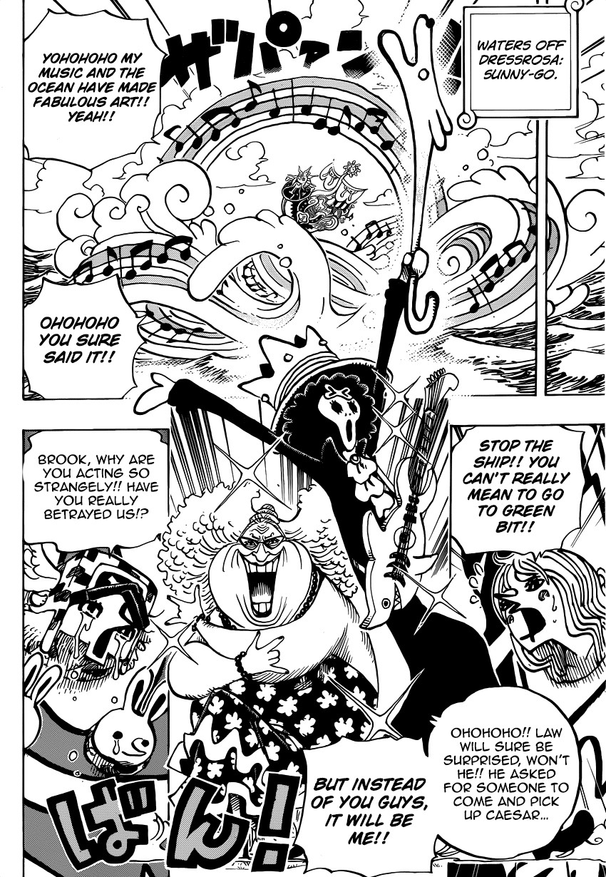 One Piece chapter 722 page 14