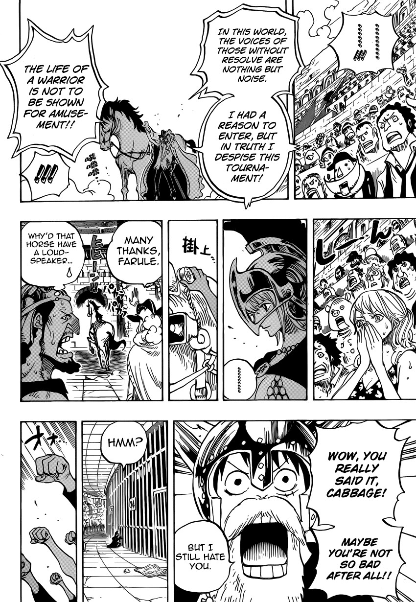 One Piece chapter 722 page 7