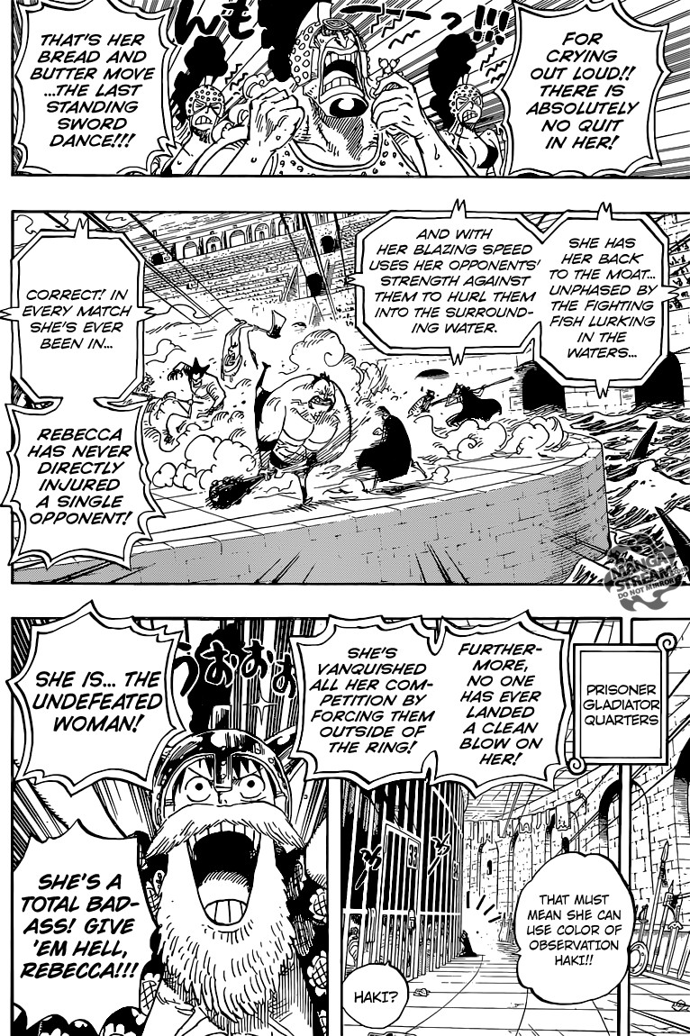One Piece chapter 725 page 14