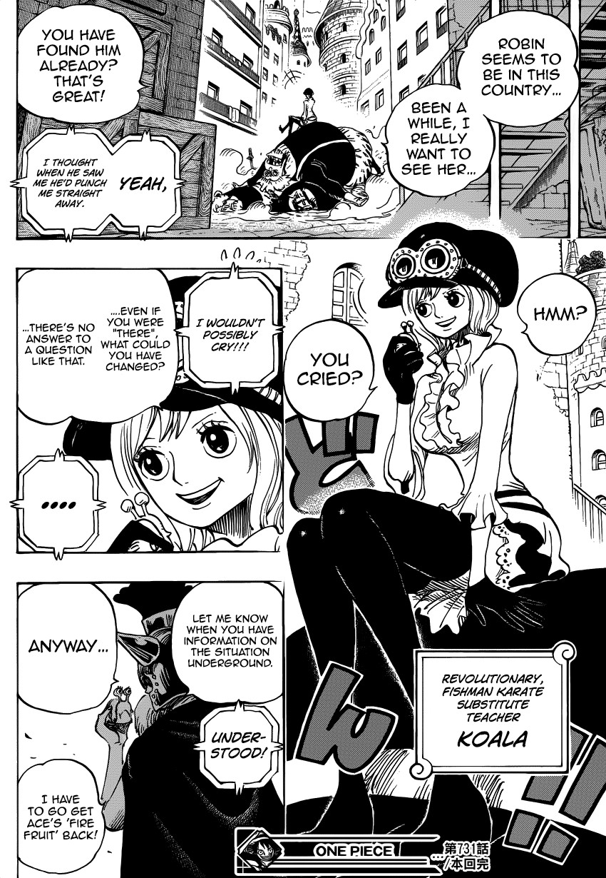 One Piece chapter 731 page 19