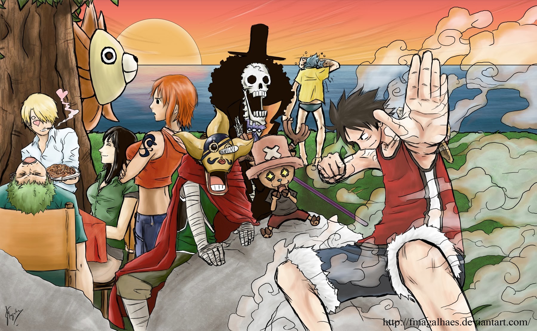 One Piece chapter 736 page 3