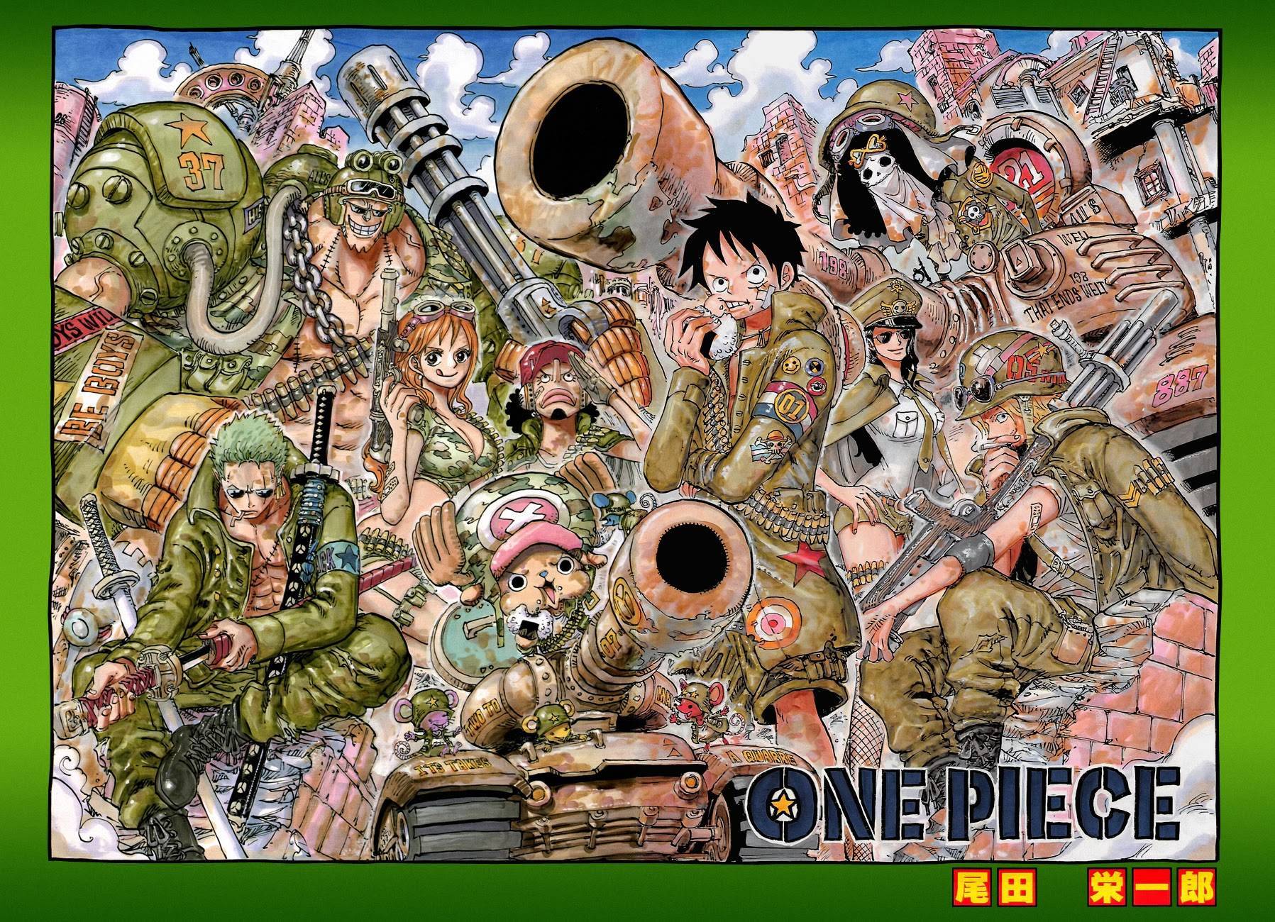 One Piece chapter 741 page 4