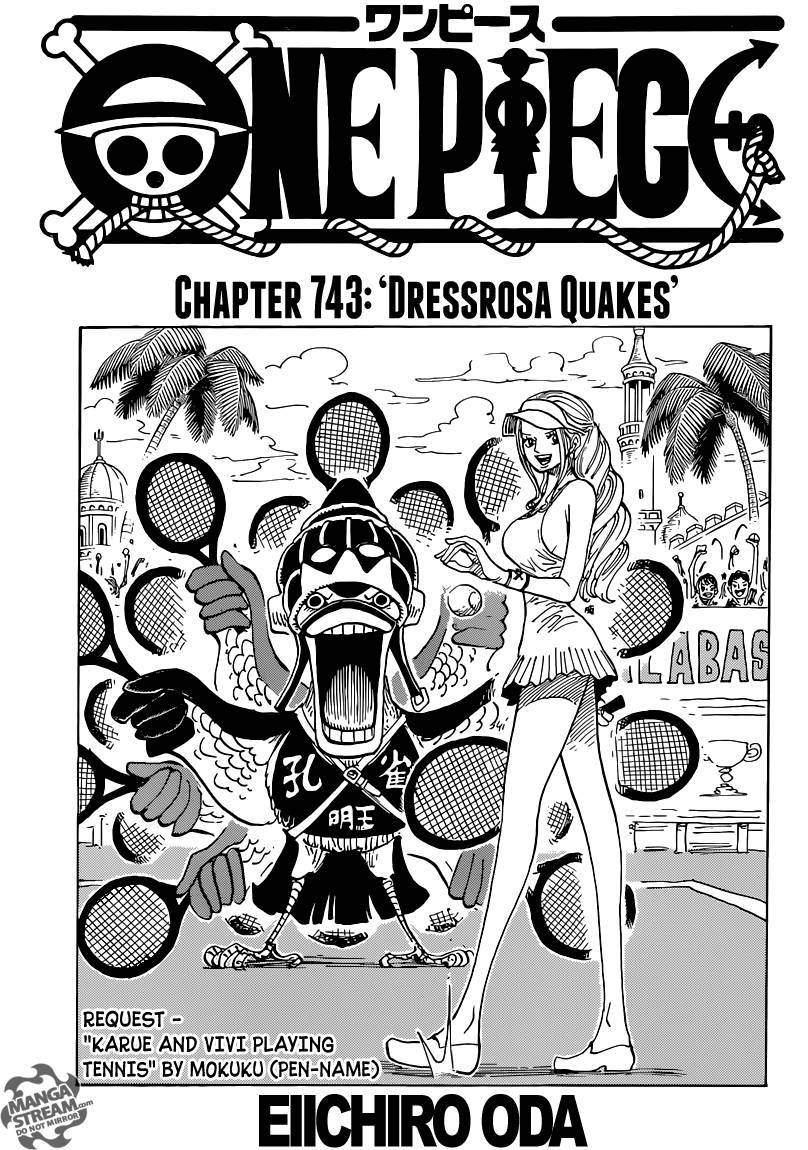 One Piece chapter 743 page 1