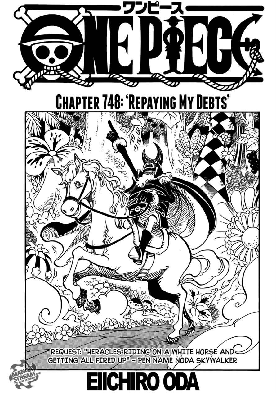 One Piece chapter 748 page 1