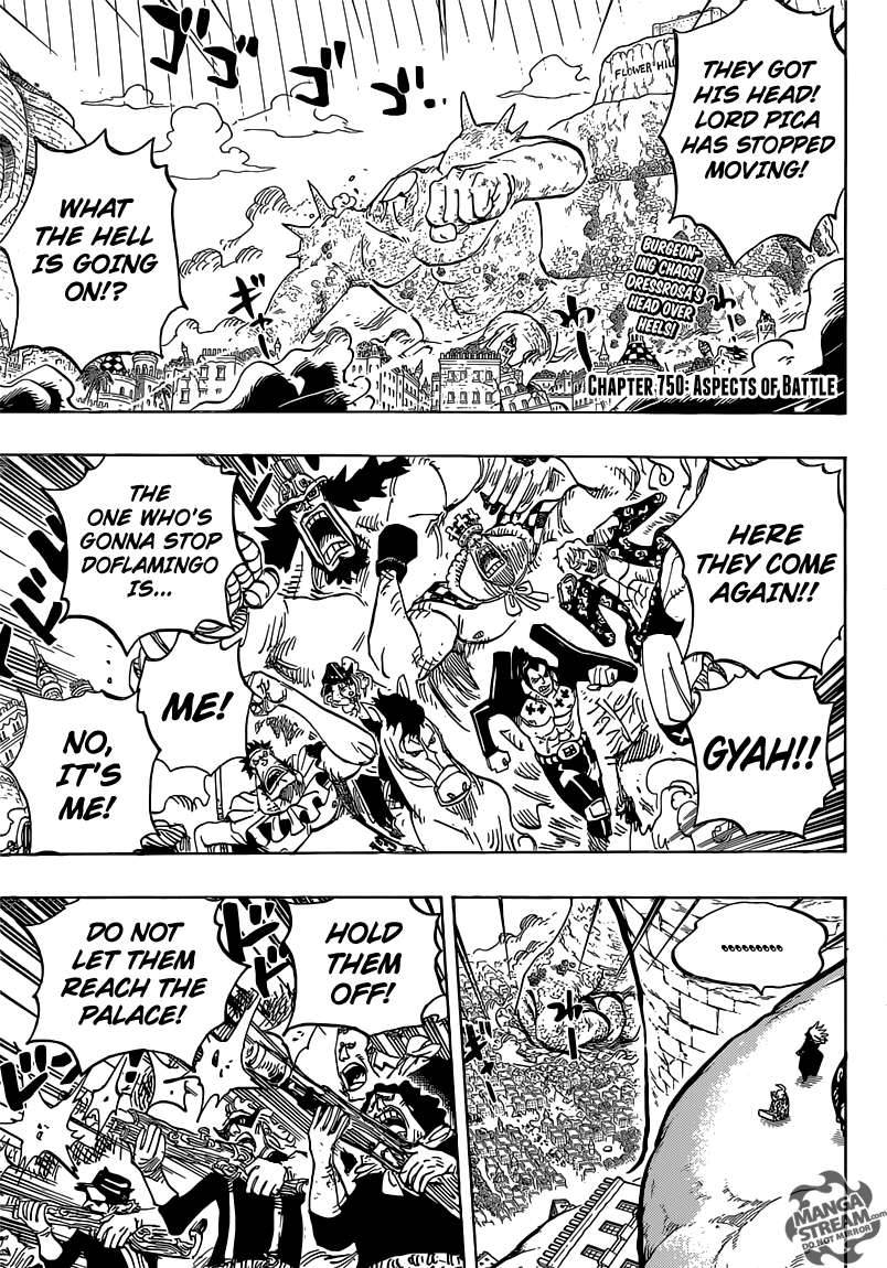 One Piece chapter 750 page 6
