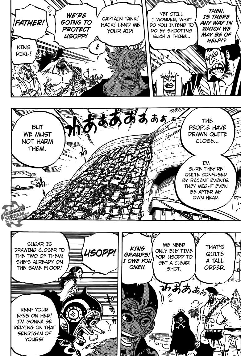 One Piece chapter 758 page 10