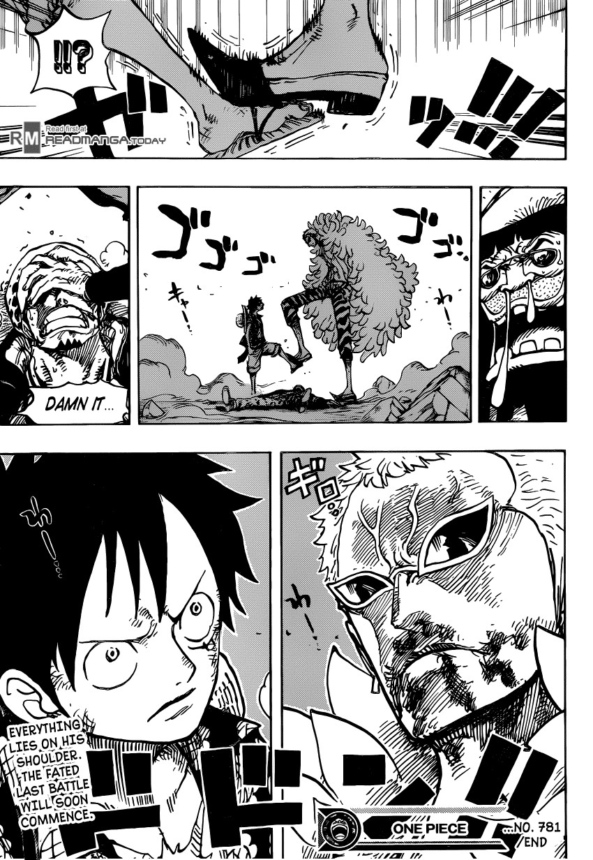 One Piece chapter 781 page 18