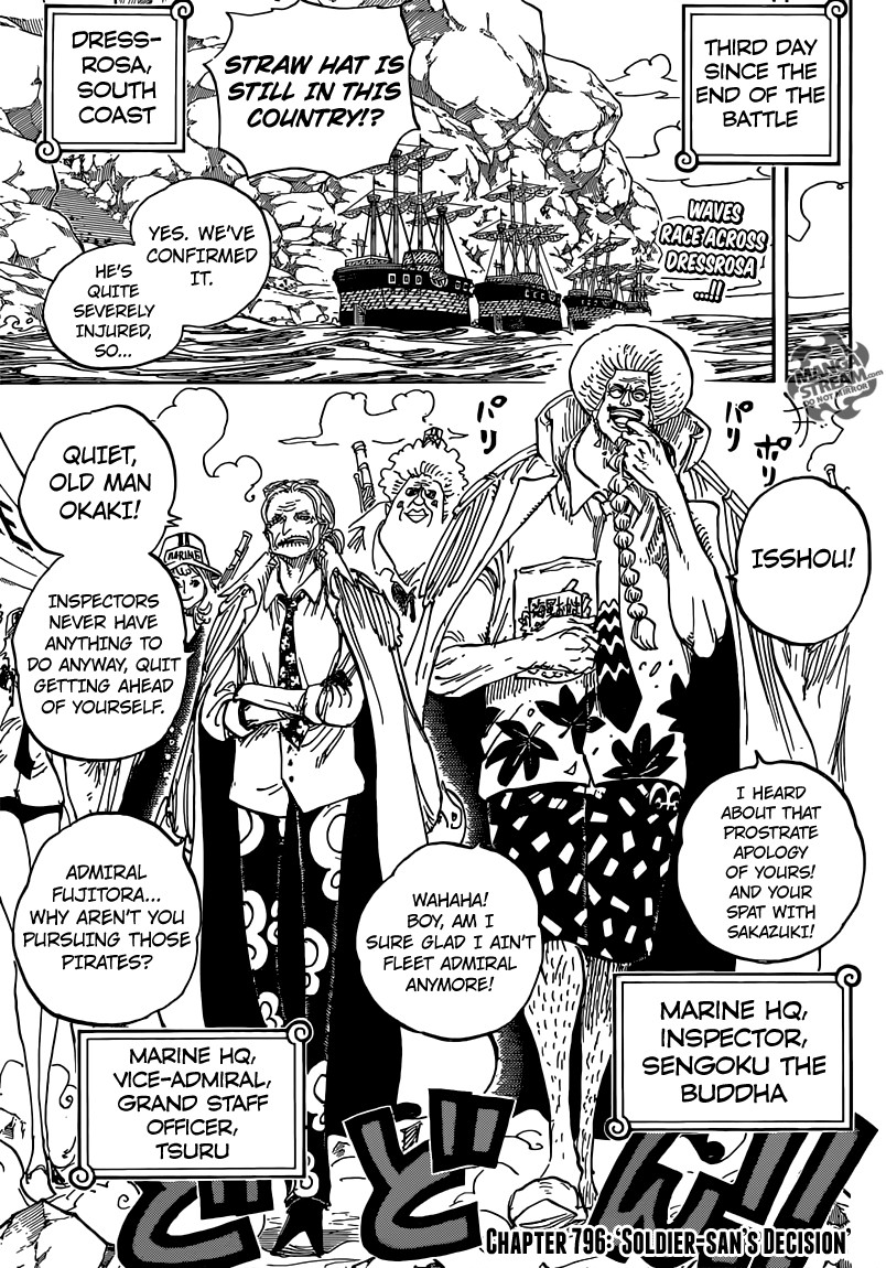One Piece chapter 796 page 5