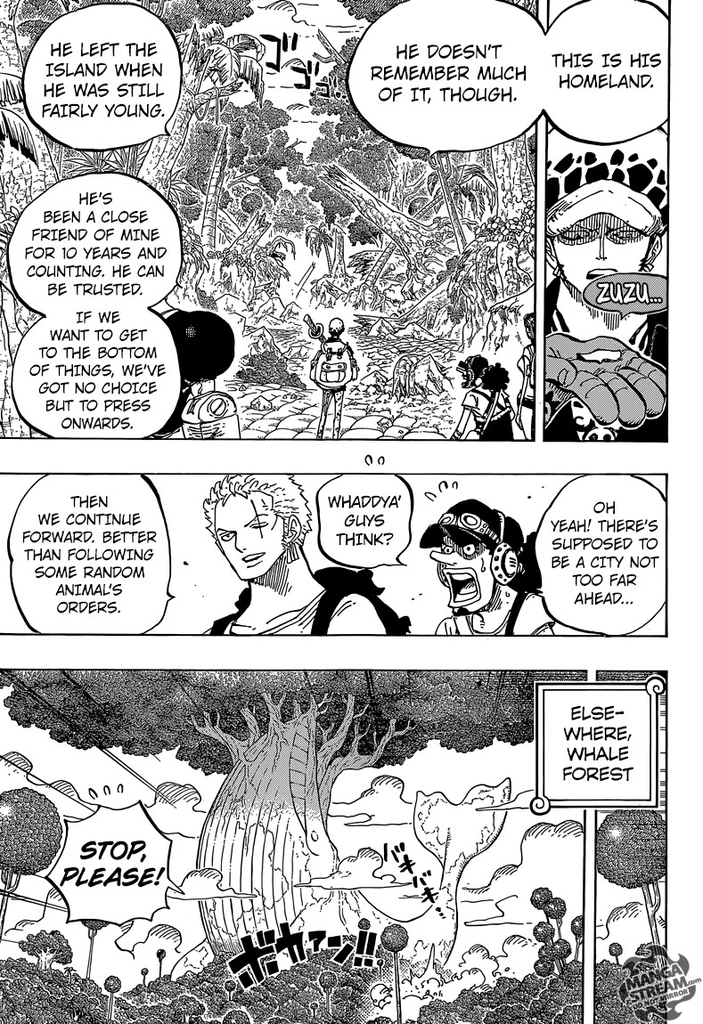 One Piece chapter 805 page 10