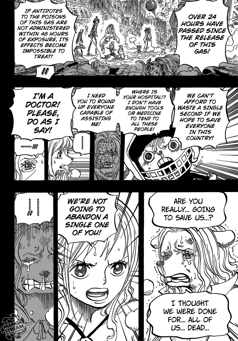 One Piece chapter 811 page 13