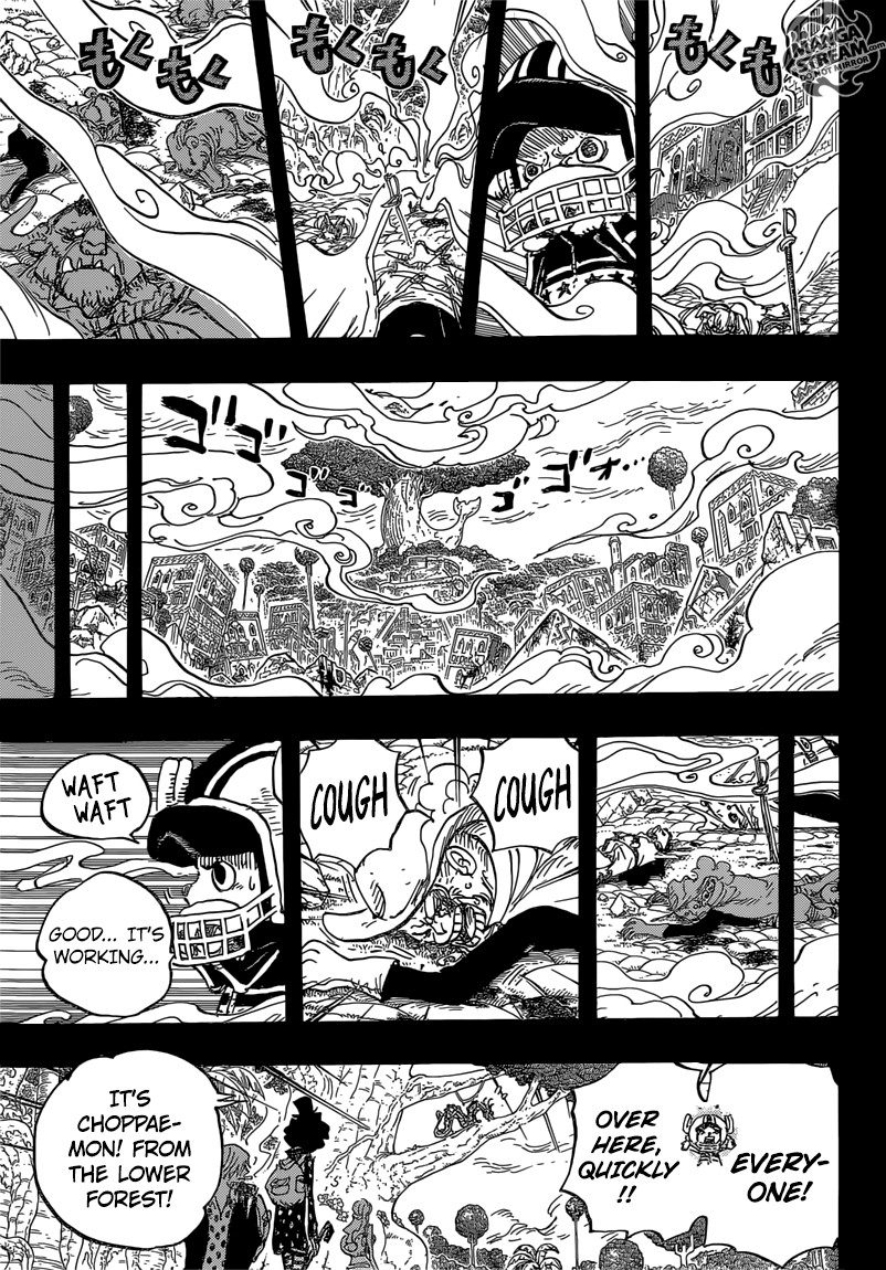 One Piece chapter 811 page 8