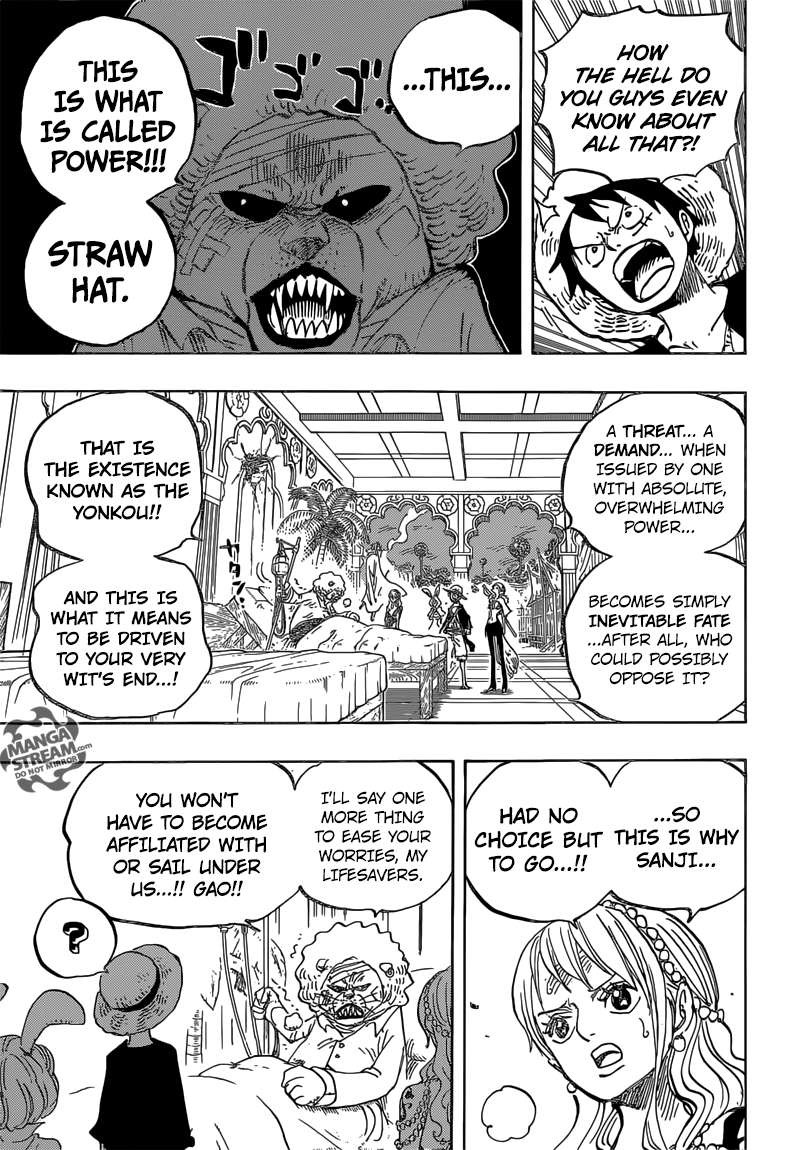 One Piece chapter 815 page 8