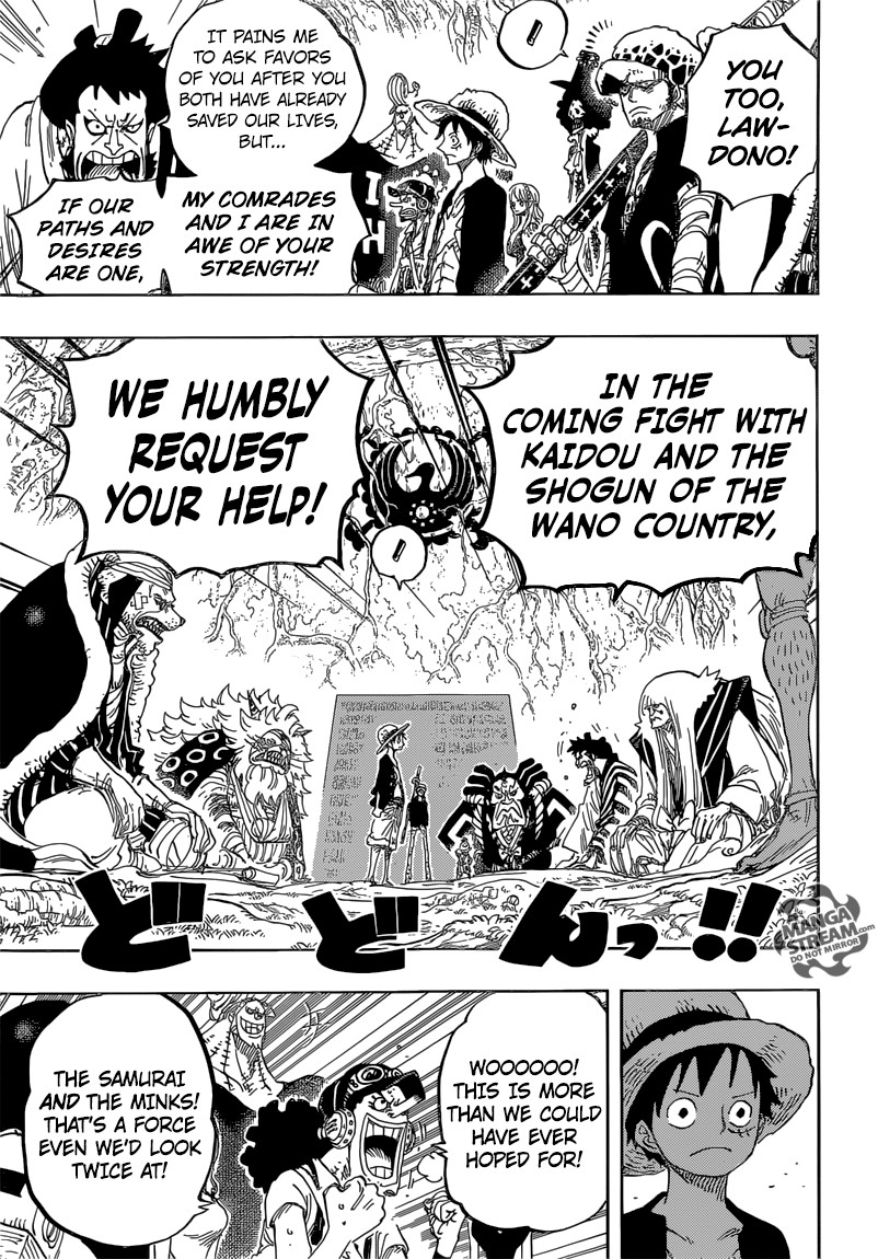 One Piece chapter 819 page 10