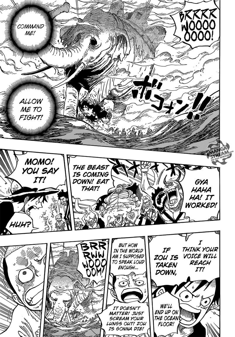 One Piece chapter 821 page 14