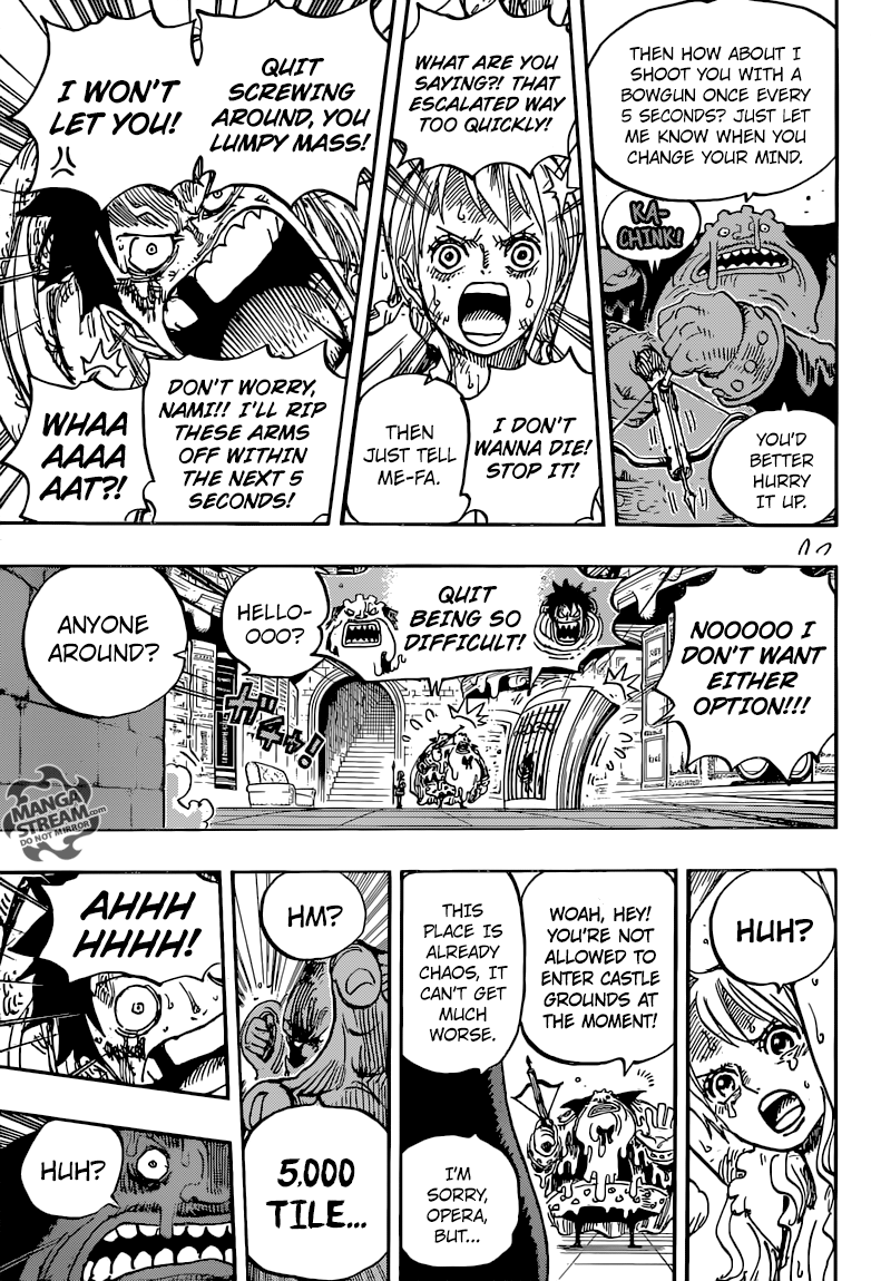 One Piece chapter 851 page 15