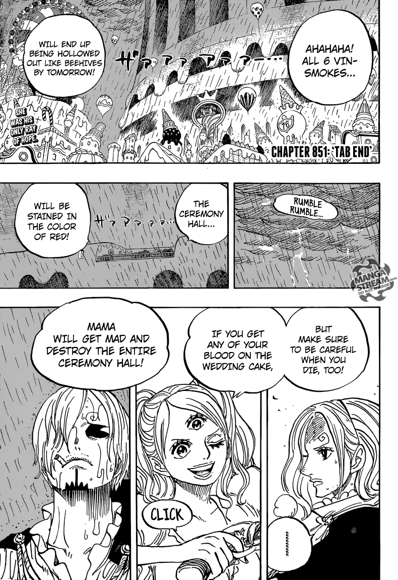 One Piece chapter 851 page 4