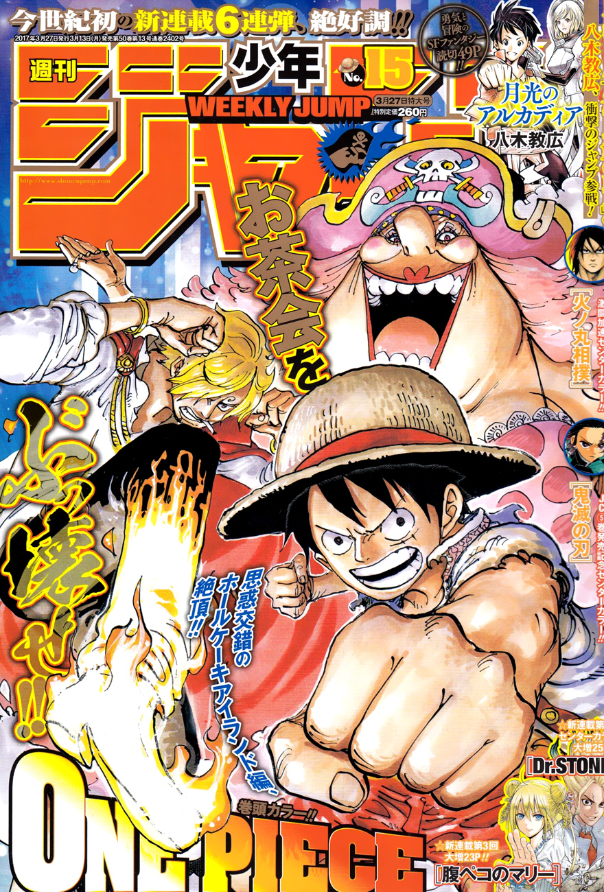 One Piece chapter 858 page 1