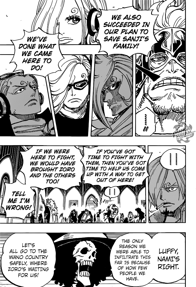 One Piece chapter 870 page 8