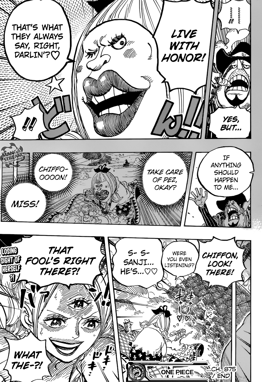 One Piece chapter 875 page 19