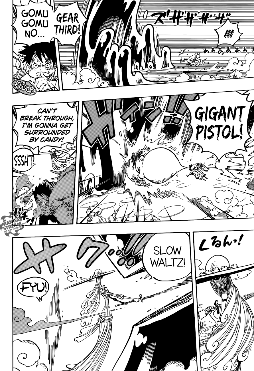 One Piece chapter 885 page 14