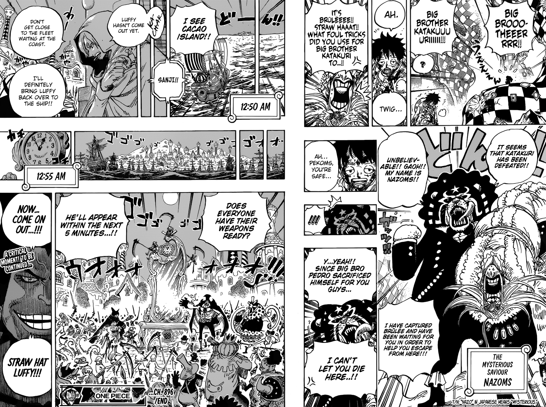One Piece chapter 896 page 16