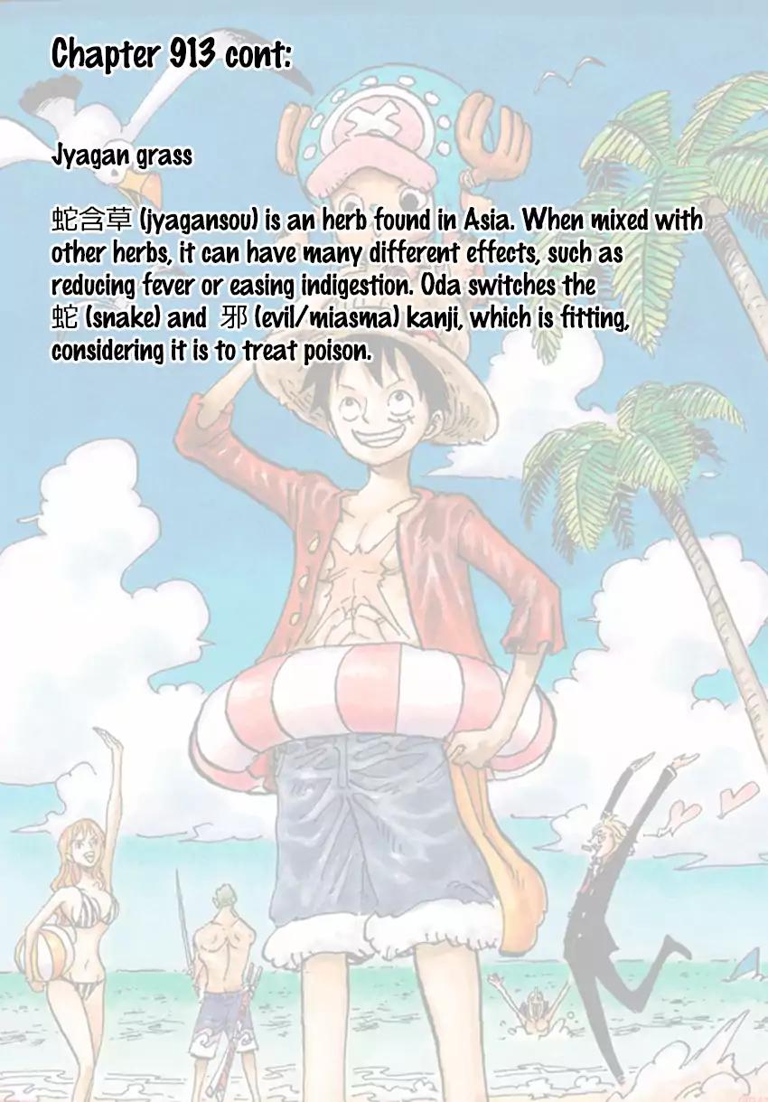 One Piece chapter 914 page 22
