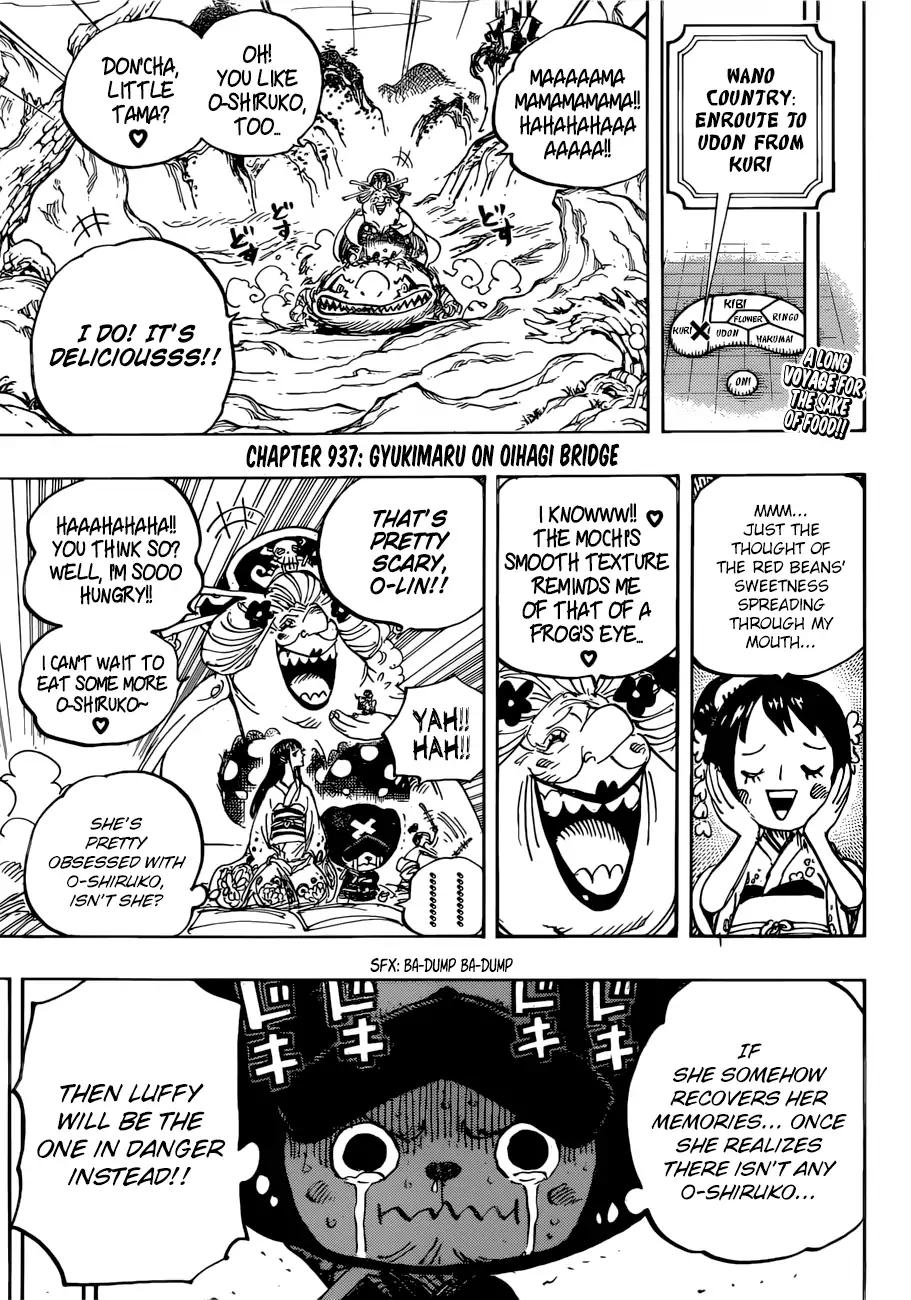One Piece chapter 937 page 4