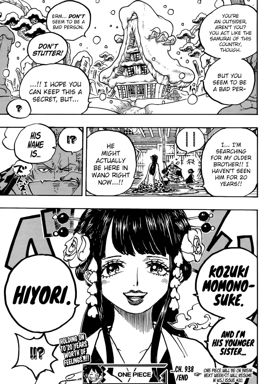 One Piece chapter 938 page 14