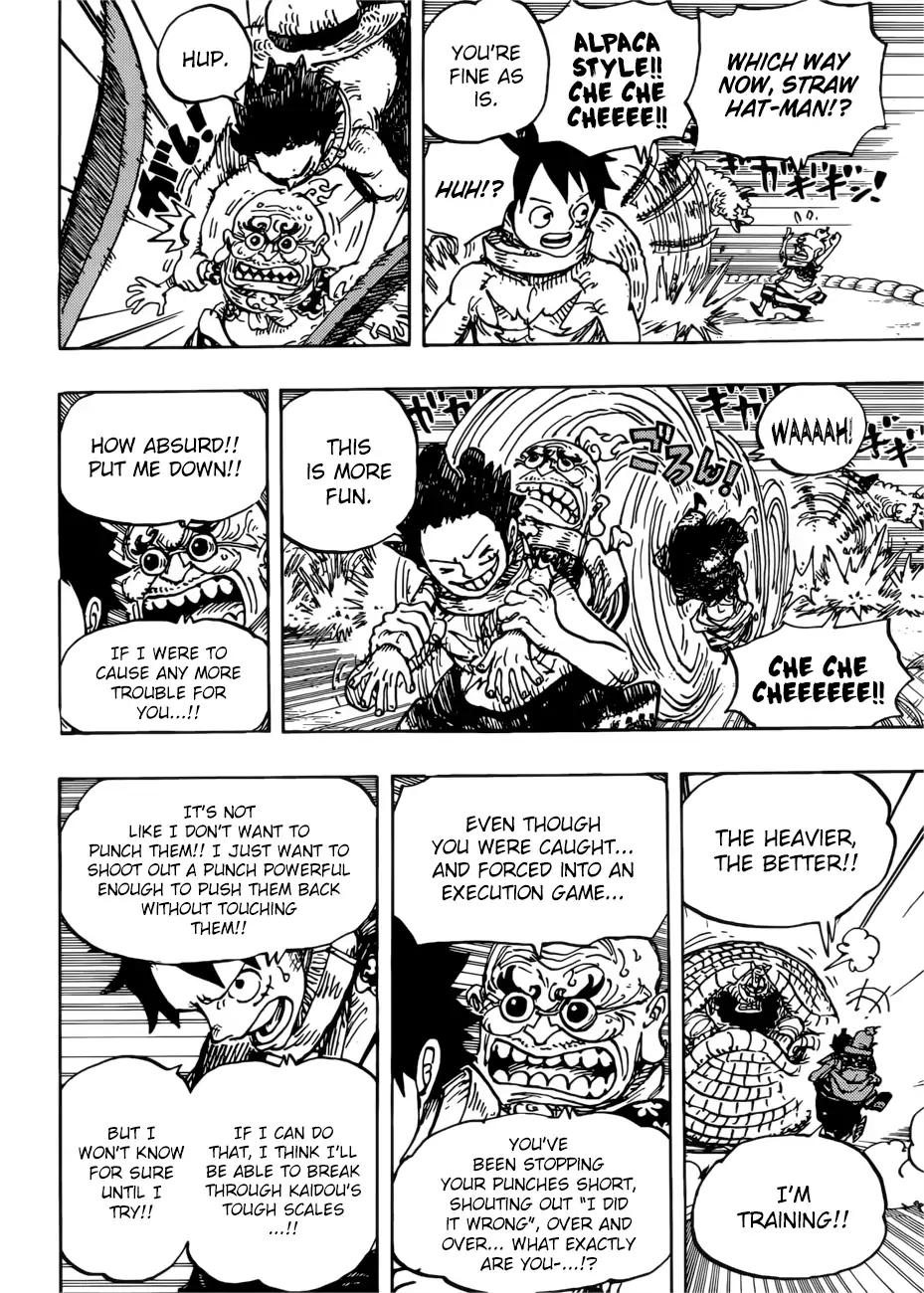One Piece chapter 939 page 14