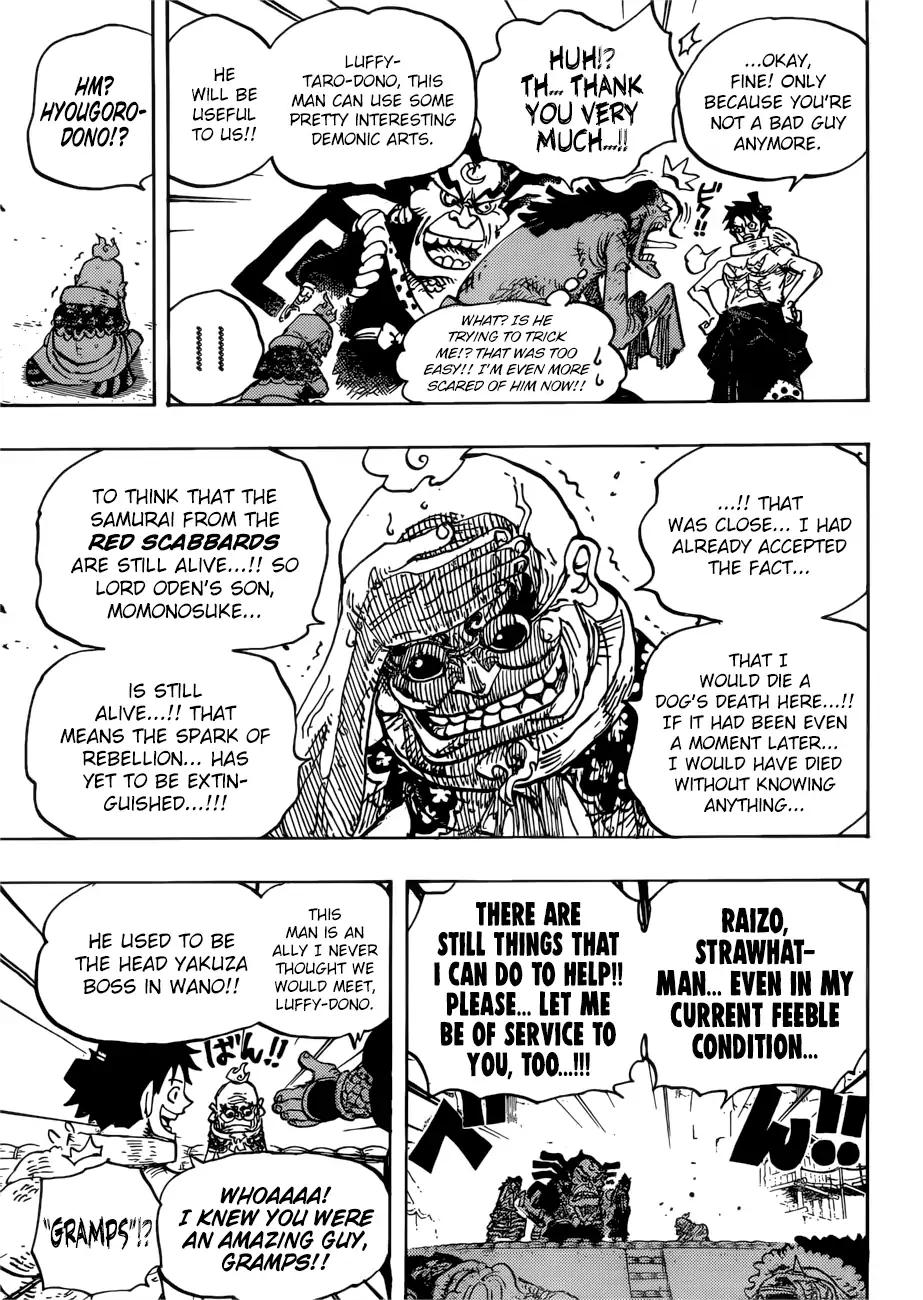 One Piece chapter 940 page 16