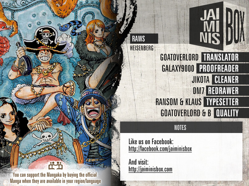 One Piece chapter 950 page 3
