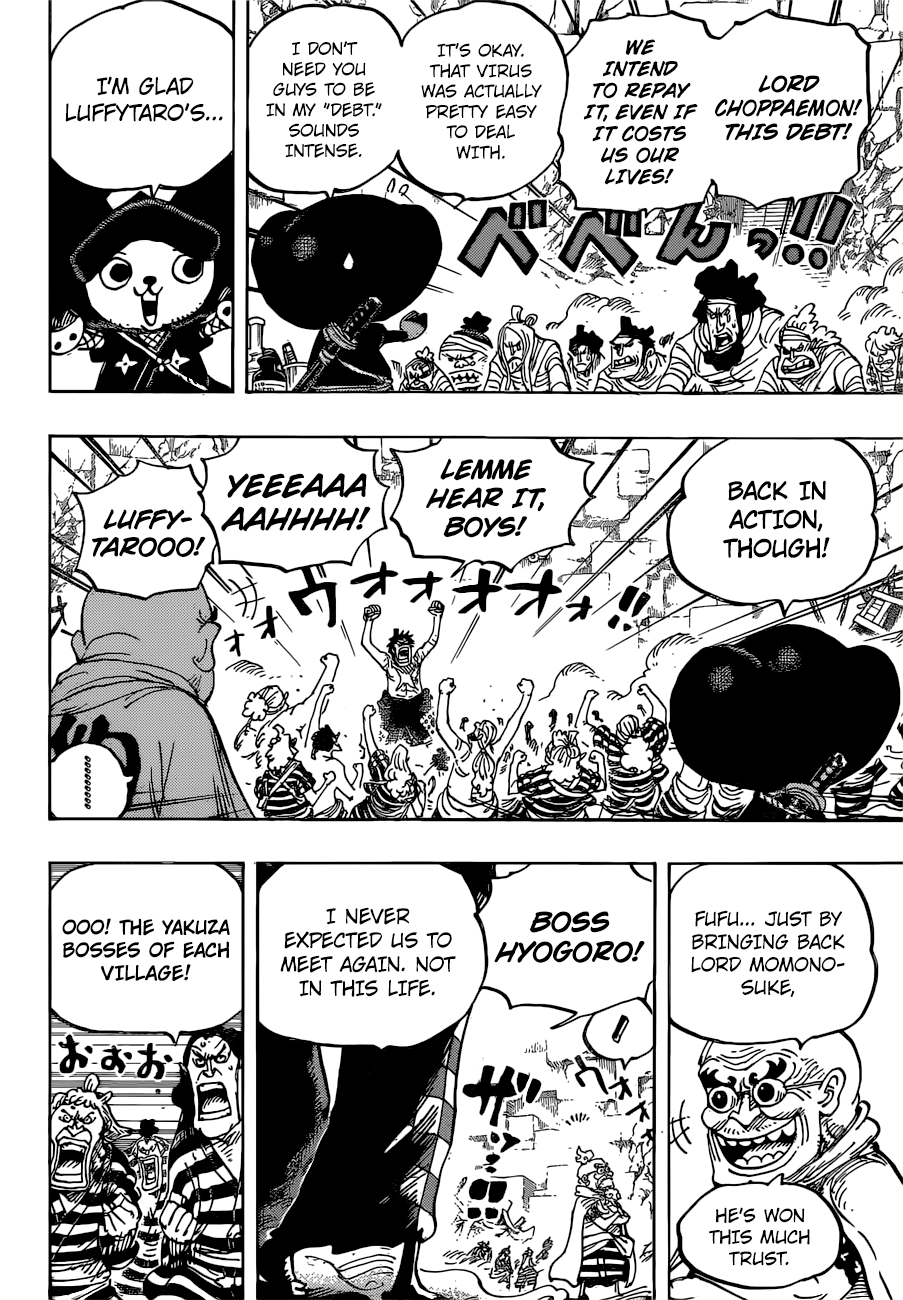 One Piece chapter 952 page 9