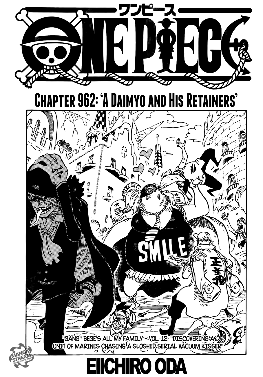 One Piece chapter 962 page 1