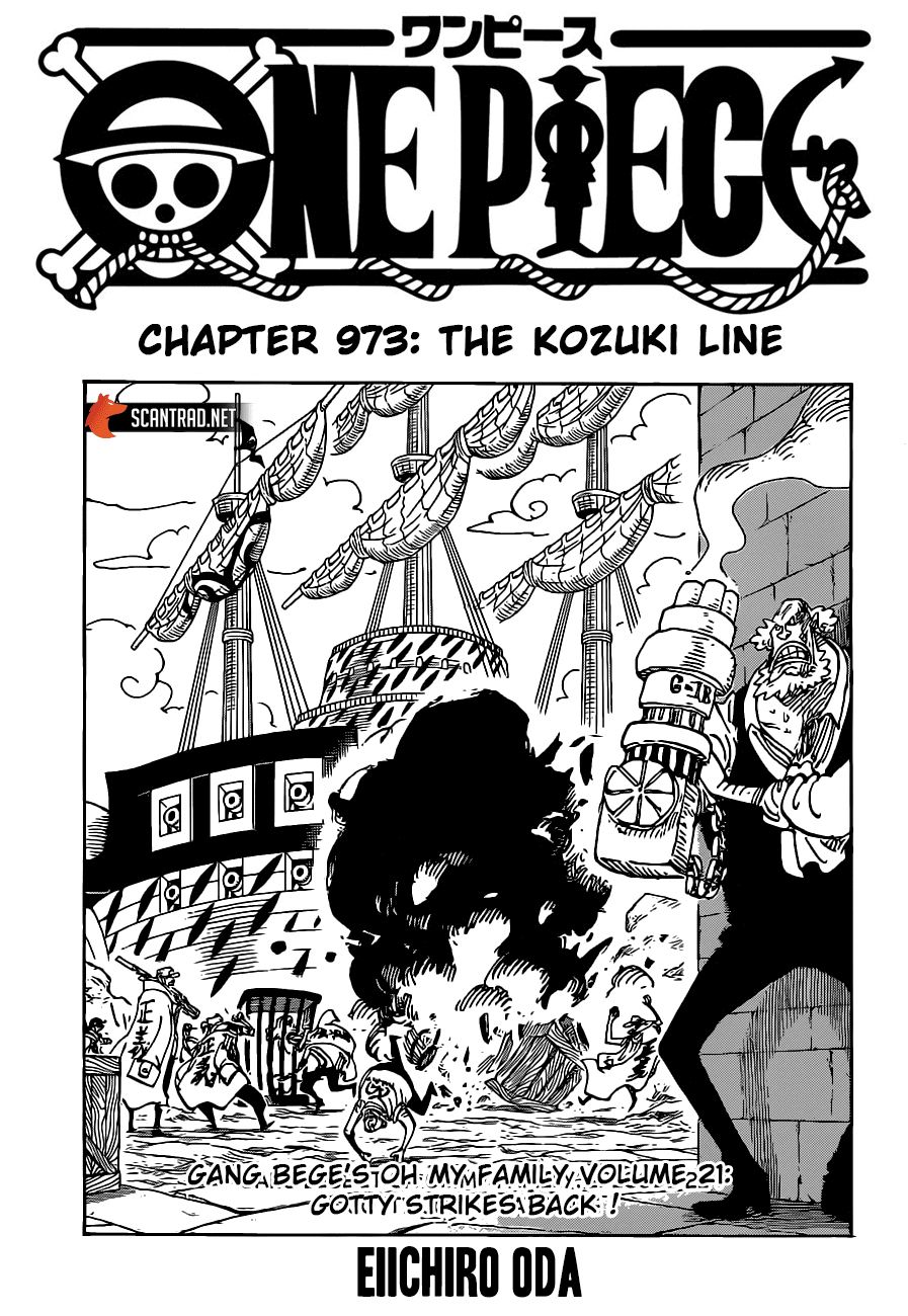 One Piece chapter 973 page 1