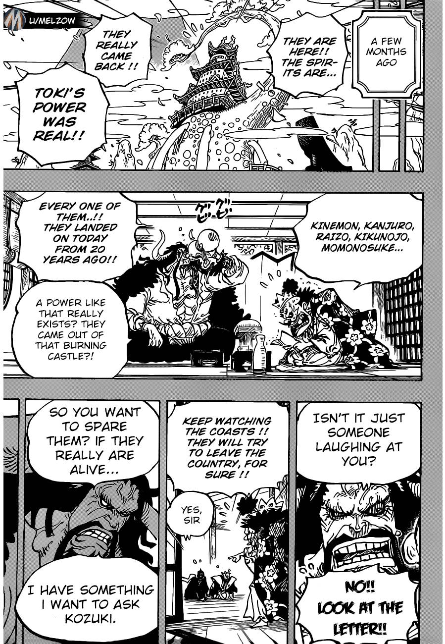 One Piece chapter 974 page 3
