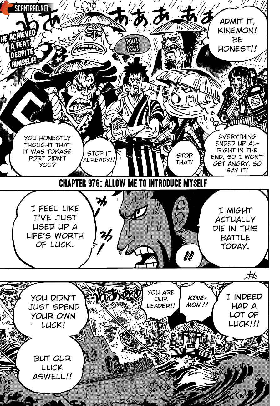 One Piece chapter 976 page 3