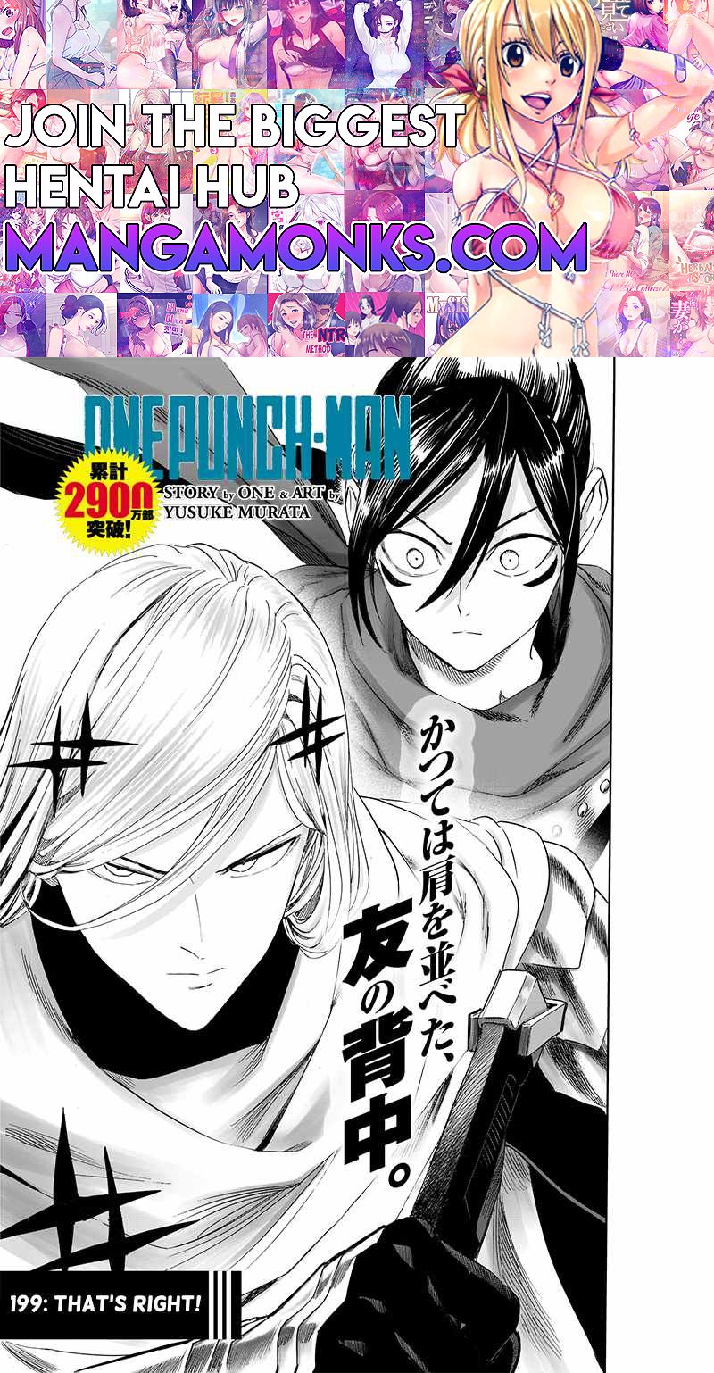 One-Punch Man chapter 199 page 1