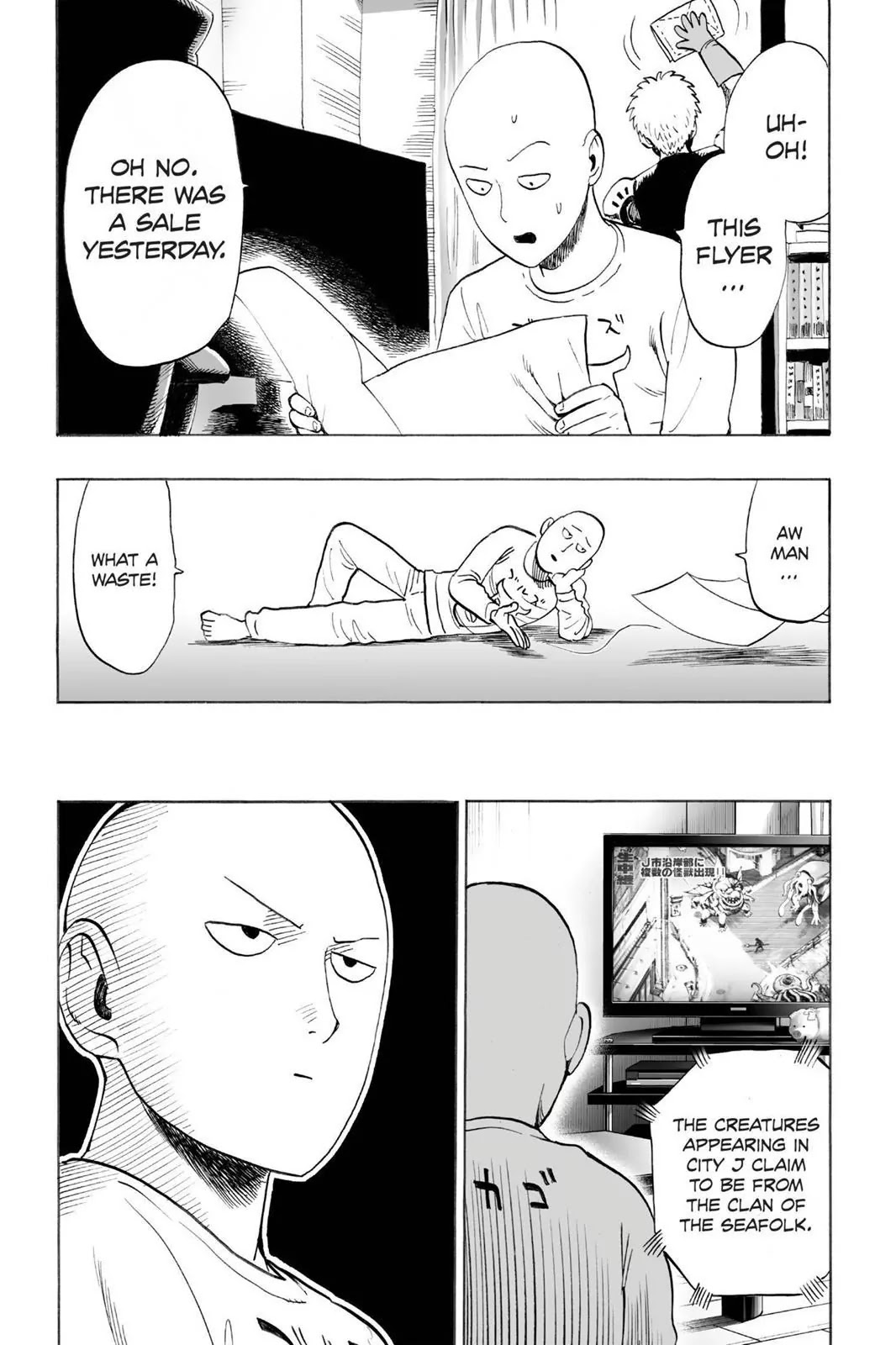One-Punch Man chapter 24.5 page 1