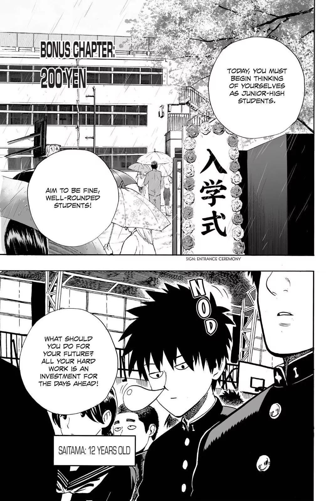 One-Punch Man chapter 8.5 page 1