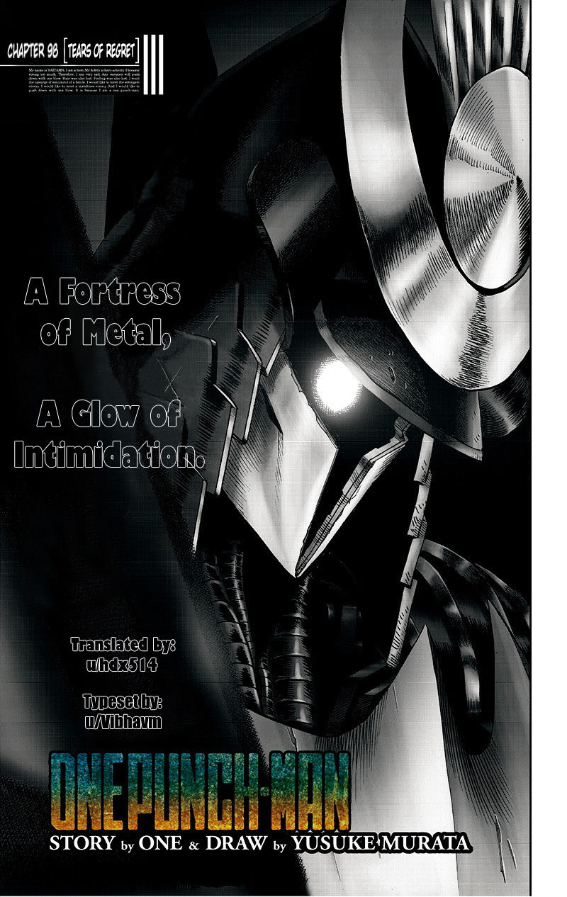 One-Punch Man chapter 98 page 1