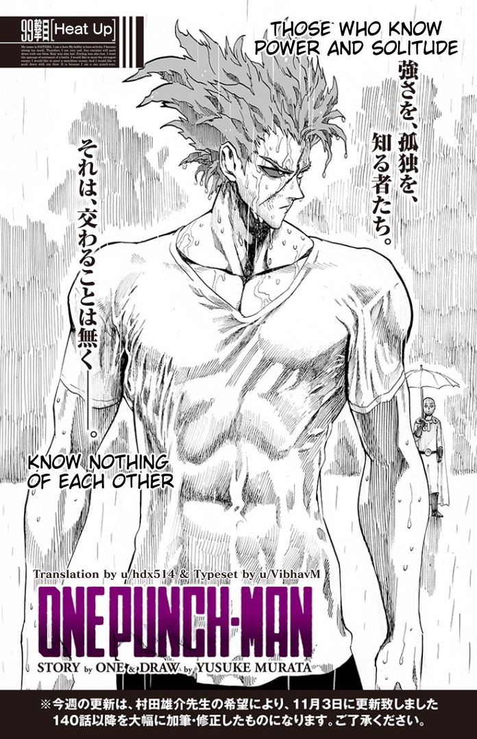 One-Punch Man chapter 99.3 page 1