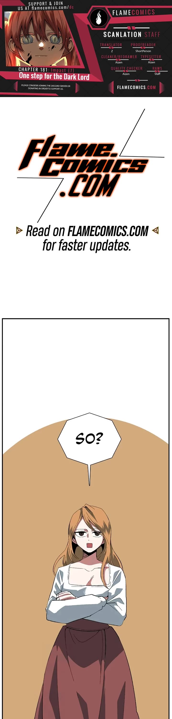 One Step for the Dark Lord chapter 181 page 1