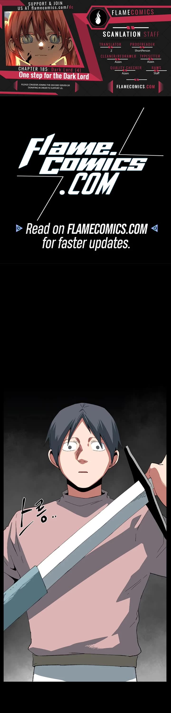 One Step for the Dark Lord chapter 185 page 1