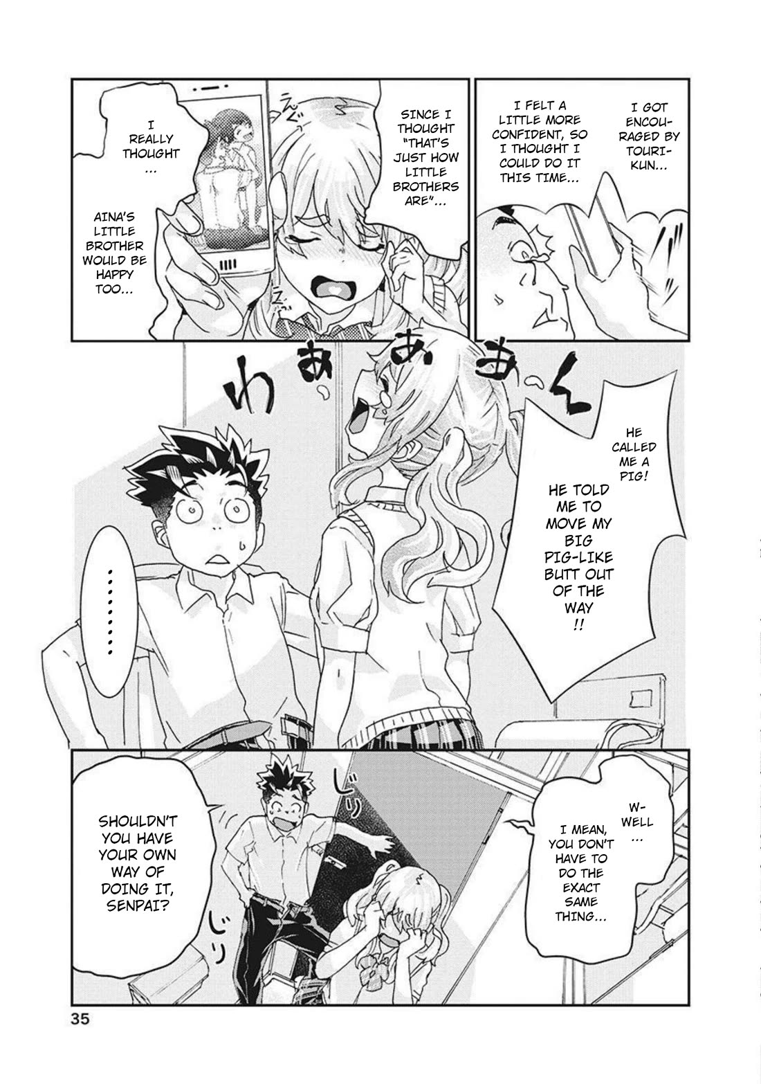 Onecha. chapter 14 page 35