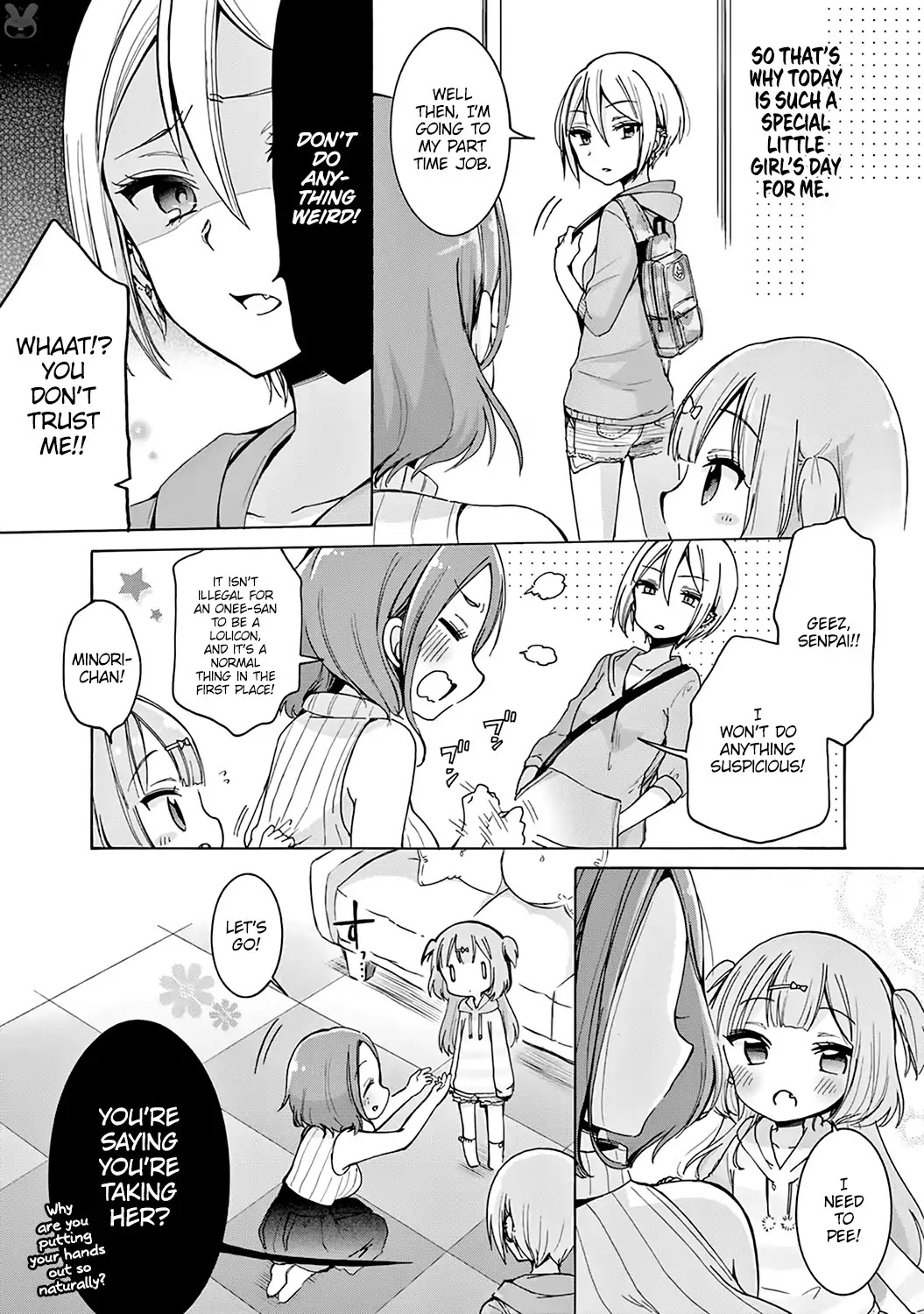Onee-san wa Joshi Shougakusei ni Kyoumi ga arimasu. chapter 1 page 9