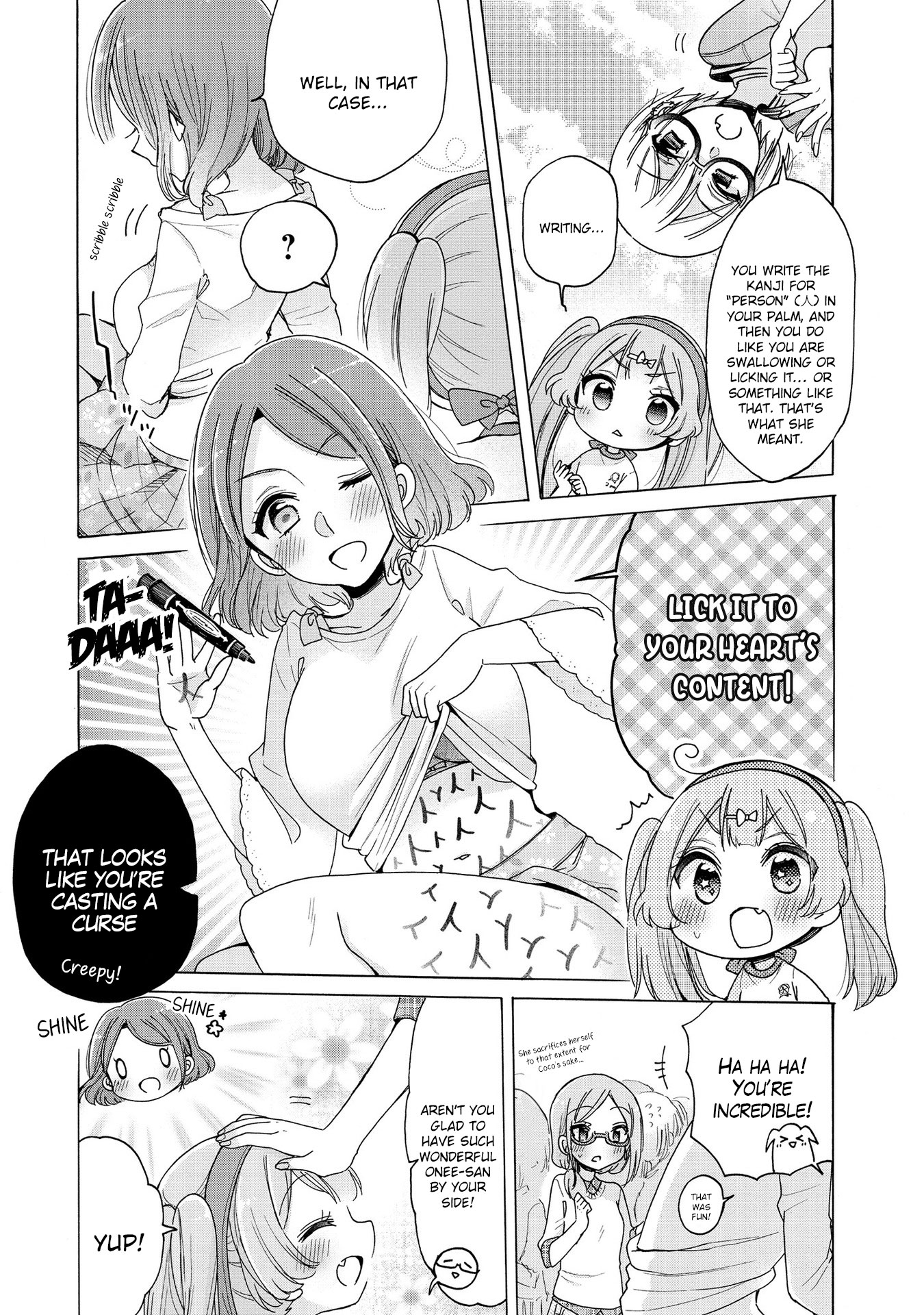 Onee-san wa Joshi Shougakusei ni Kyoumi ga arimasu. chapter 14 page 7
