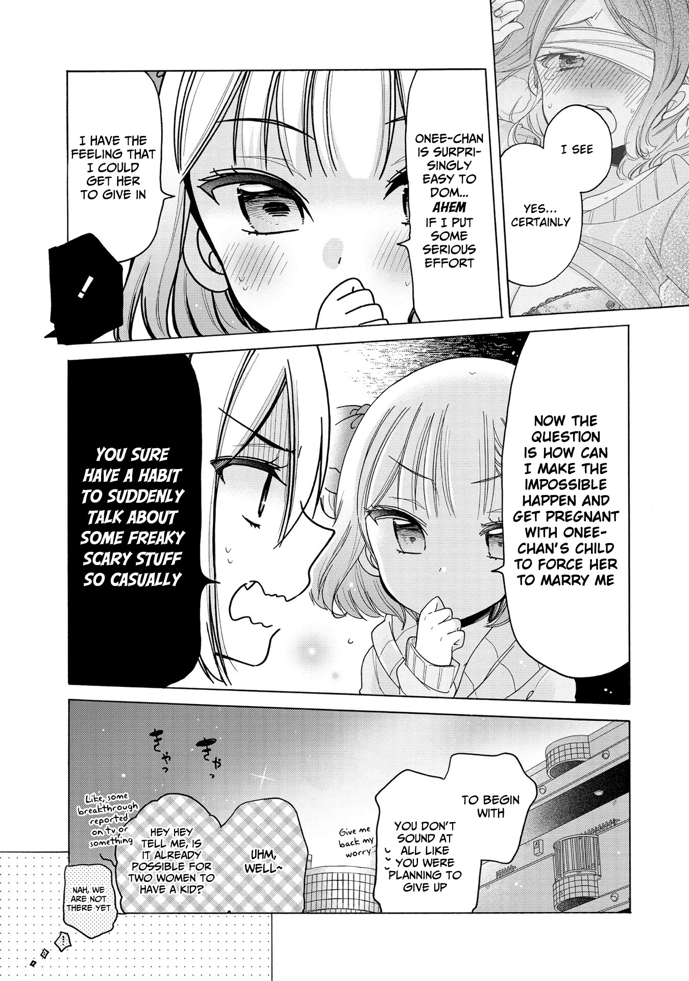 Onee-san wa Joshi Shougakusei ni Kyoumi ga arimasu. chapter 19.4 page 4