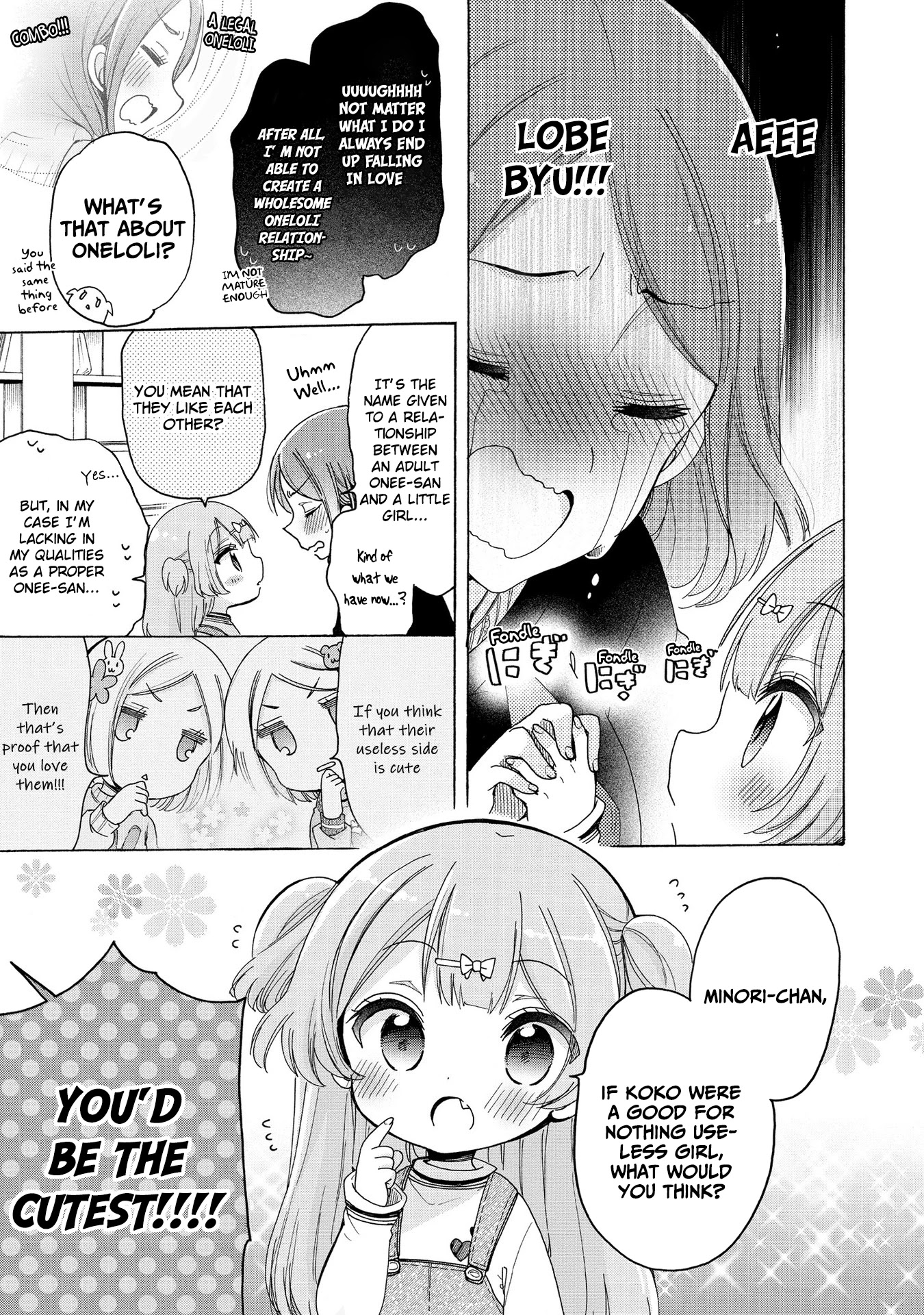 Onee-san wa Joshi Shougakusei ni Kyoumi ga arimasu. chapter 19 page 12