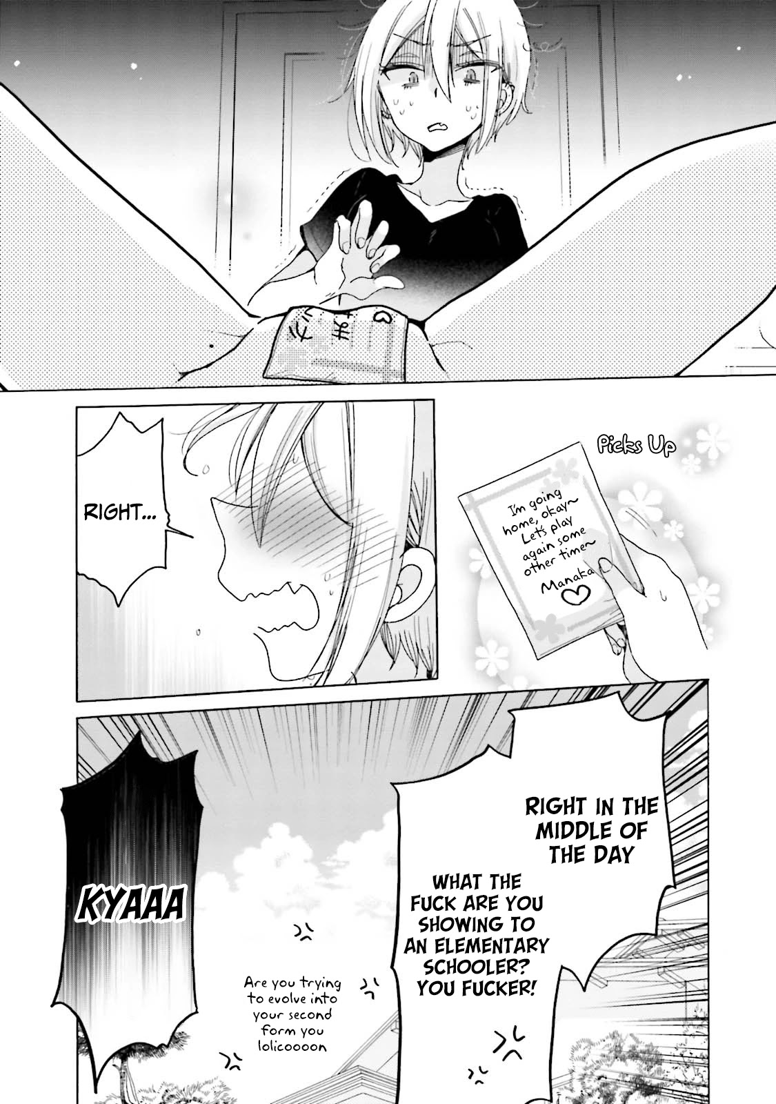 Onee-san wa Joshi Shougakusei ni Kyoumi ga arimasu. chapter 23.5 page 10